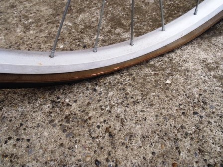 自転車タイヤ交換